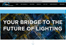 Tablet Screenshot of futureoflighting.net